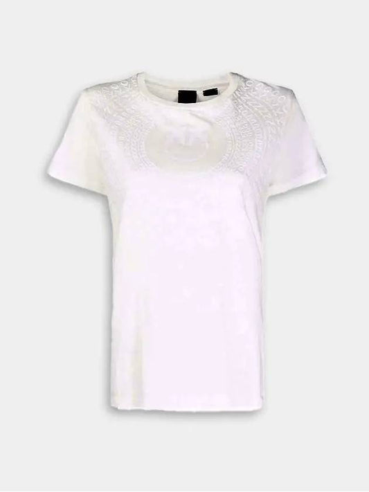 Women's Short Sleeve T-Shirt White - PINKO - BALAAN 2