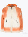 Hand Sprayed Mussola Gommata TC Hooded Jacket Sienna Brown - STONE ISLAND - BALAAN 2