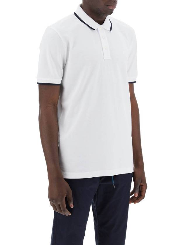 Rubberize Logo Cotton Polo Shirt 50494697 - HUGO BOSS - BALAAN 3