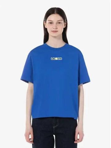 Exclusive Women s Tennis Overfit Short Sleeve T Shirt TF7293 54G IXW Domestic Product GQ2N24022818021 - LACOSTE - BALAAN 1