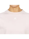 Courr ges 323JSW005JS0044 POWDER PINK Women s Sweatshirt - COURREGES - BALAAN 8