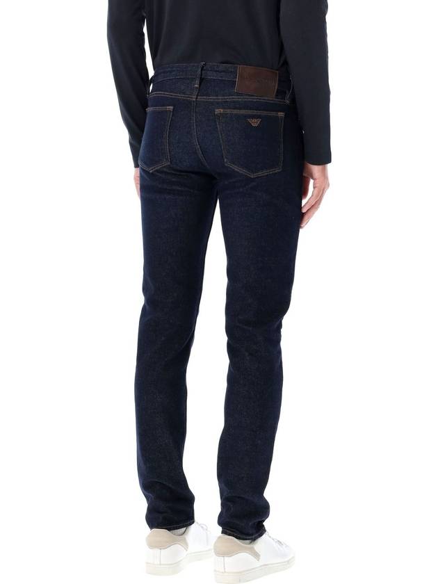 5 pocket denim jeans black - EMPORIO ARMANI - BALAAN 3