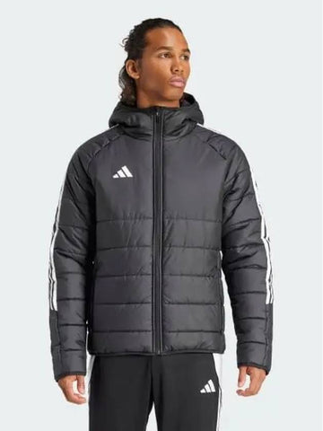 Tiro 24 Winter Jacket Men s Football Black White IJ7388 736671 - ADIDAS - BALAAN 1