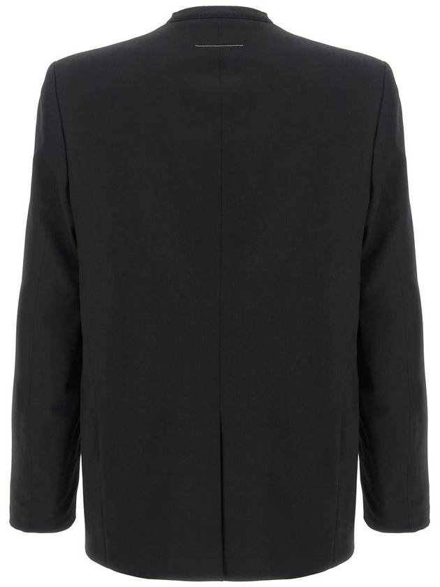 Mm6 Maison Margiela Single-Breasted Blazer - MAISON MARGIELA - BALAAN 2