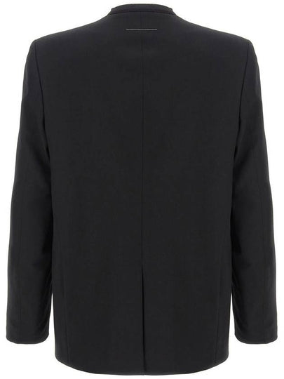 Mm6 Maison Margiela Single-Breasted Blazer - MAISON MARGIELA - BALAAN 2