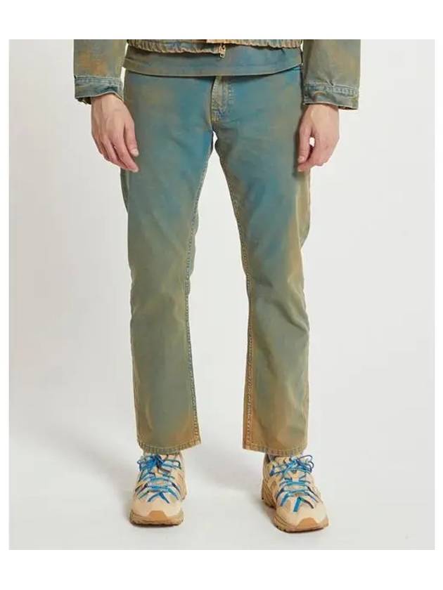 NOT SO NORMAL M 5 Pocket Pants Rusty Blue 5PKT PANT - DO NOT PLAN - BALAAN 1