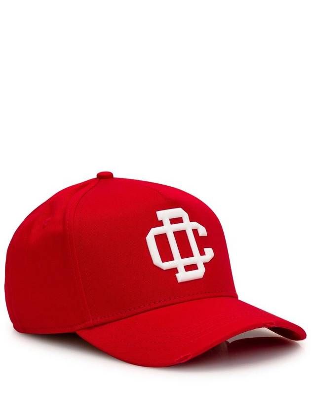 logo embroidery baseball cap hat BCM071105C00001 - DSQUARED2 - BALAAN 4