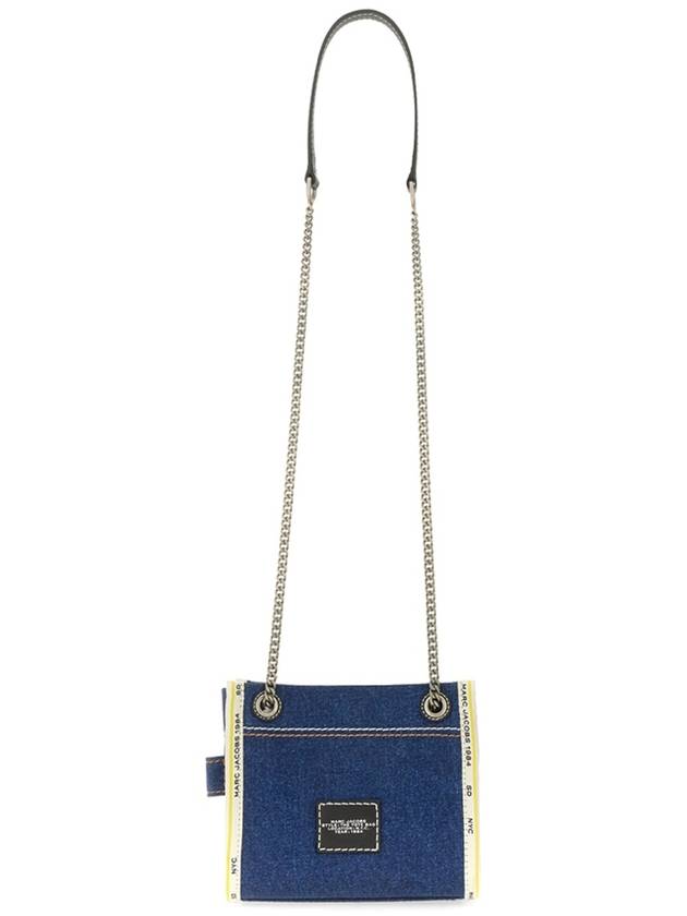 Women s Tote Bag Marc Jacobs The Denim Chain Crossbody - MARC JACOBS - BALAAN 4