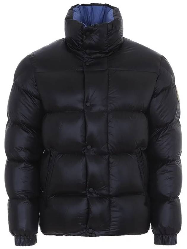 Dervox Big Patch Logo High Neck Padding Black - MONCLER - BALAAN 3