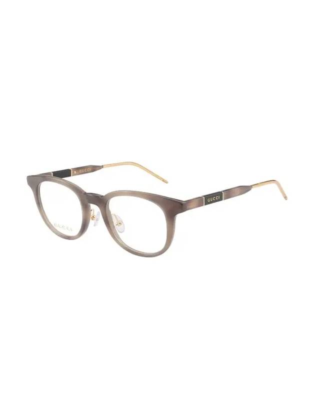 Eyewear Round Acetate Glasses Brown - GUCCI - BALAAN 4