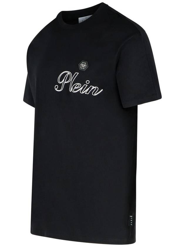 Philipp Plein Black Cotton T-Shirt - PHILIPP PLEIN - BALAAN 2