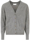 Backstitch Cashmere Blend Cardigan Derby Grey - MAISON MARGIELA - BALAAN 2