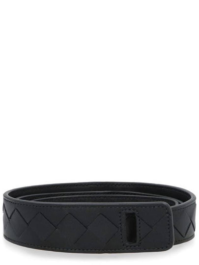 Regular Belt 776052V2Q81 1000 BLACK - BOTTEGA VENETA - BALAAN 2