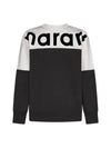 Howley Logo Crew Neck Sweatshirt Faded Black - ISABEL MARANT - BALAAN 2