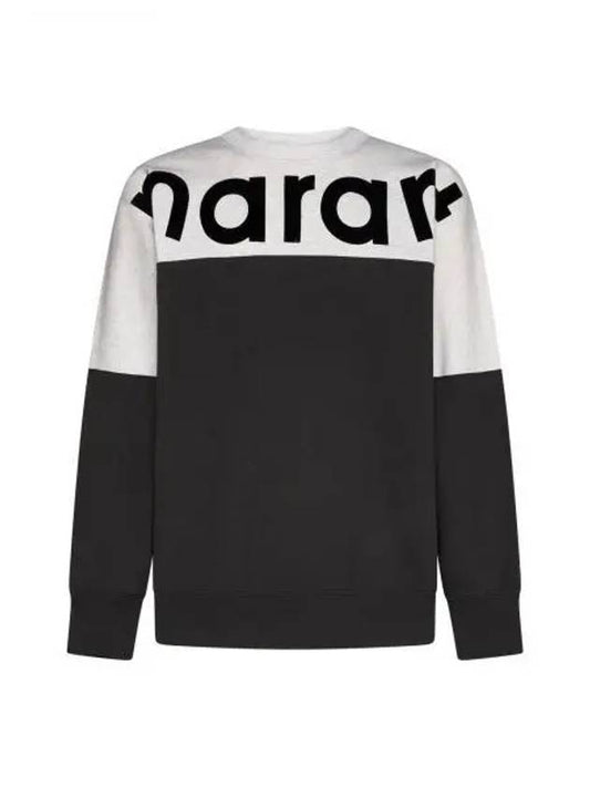 Howley Logo Crew Neck Sweatshirt Faded Black - ISABEL MARANT - BALAAN 2