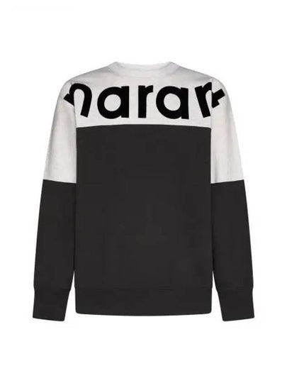 Howley Logo Crew Neck Sweatshirt Faded Black - ISABEL MARANT - BALAAN 2