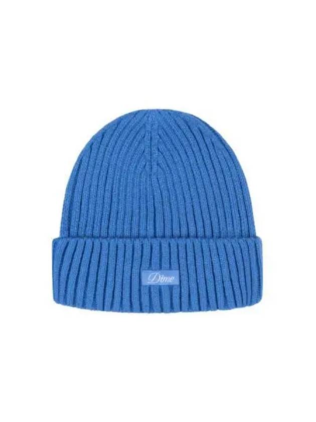 Cursive Fold Beanie Sky Blue - DIME - BALAAN 1