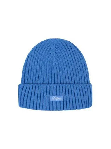 Cursive Fold Beanie Sky Blue - DIME - BALAAN 1