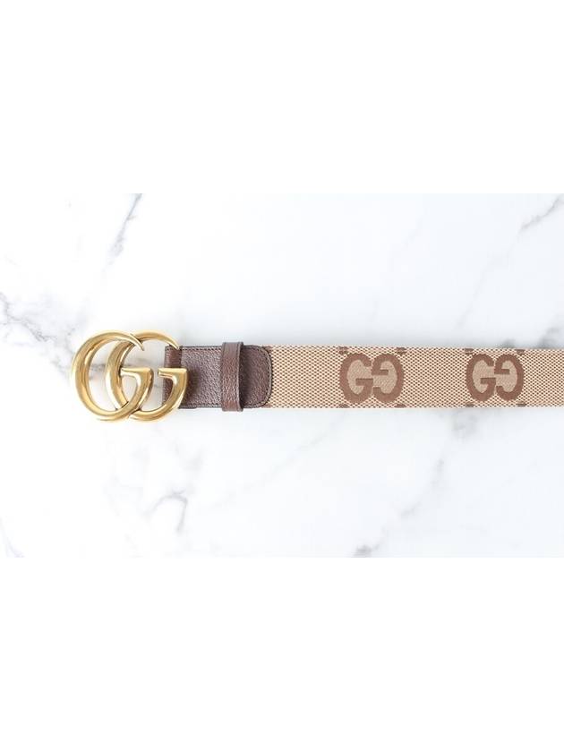 Jumbo GG logo gold belt 40MM 80 26 30 - GUCCI - BALAAN 2