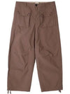 Nylon Cargo Straight Pants Brown - TEN C - BALAAN 2