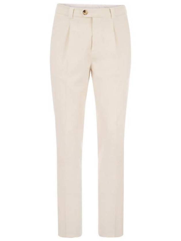 Short Pants M247DE1450 C5797 WHITE - BRUNELLO CUCINELLI - BALAAN 1