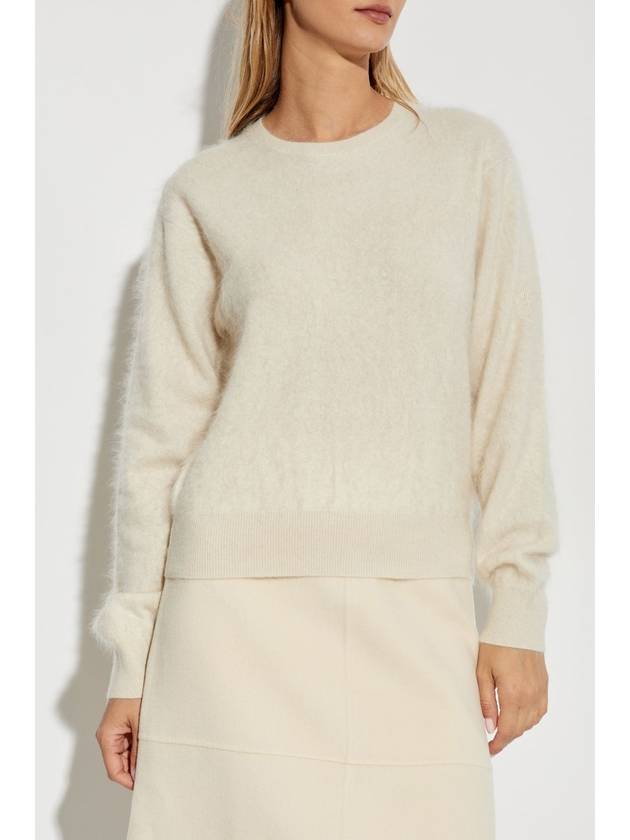 By Malene Birger Cashmere Sweater Mantea, Women's, Cream - BY MALENE BIRGER - BALAAN 3