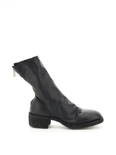 Zipped leather boots - GUIDI - BALAAN 1