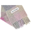 Check Mohair Muffler Fuchsia Lilac Pink - ACNE STUDIOS - BALAAN 6