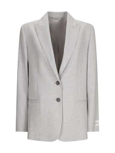 BLAZER WITH MÉLANGE EFFECT - CALVIN KLEIN - BALAAN 1