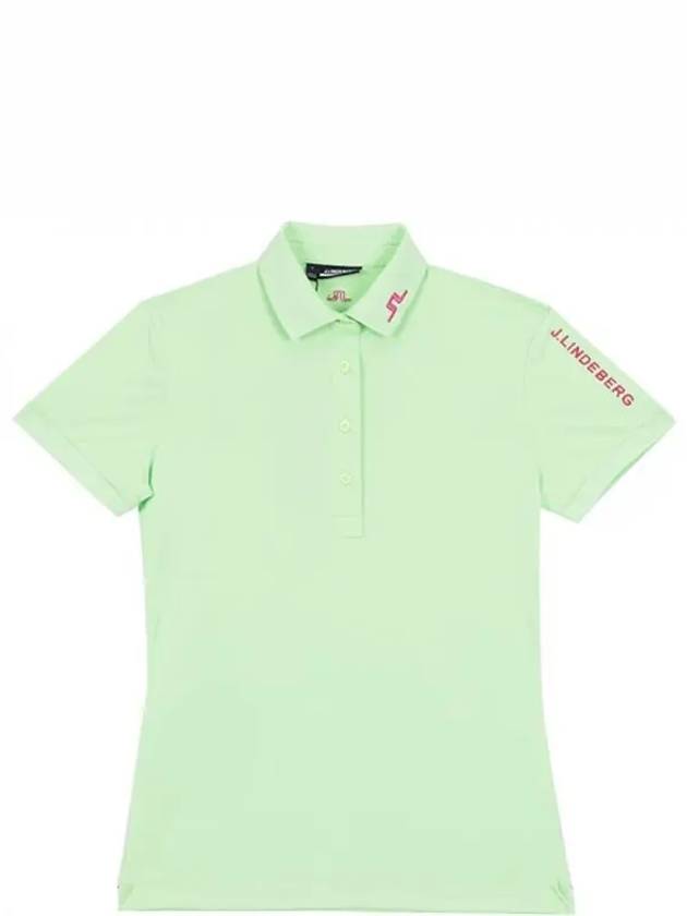 Golf Women s Wear Clothing Short Sleeve Polo Shirt T Tour Functional Tech Paradise Green GWJ09006M073 Domestic Product GQN124061090619 - J.LINDEBERG - BALAAN 1