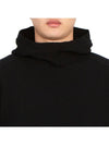 Metropolis Hooded Knit Top Black - CP COMPANY - BALAAN 7