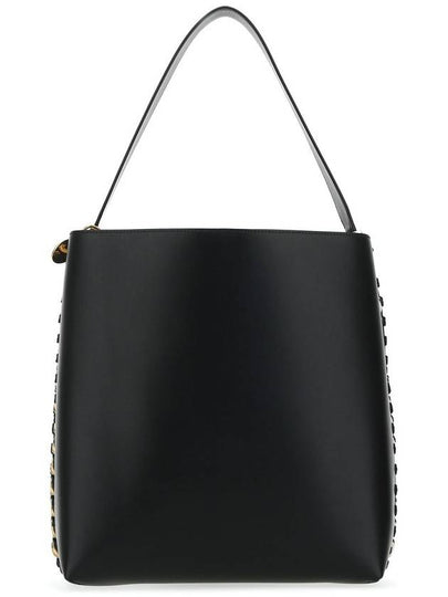 Plame Leather Tote Bag Black - STELLA MCCARTNEY - BALAAN 2