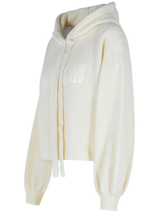 Msgm Cream Wool Blend Sweater - MSGM - BALAAN 2