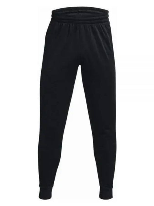 Men's Armor Fleece Jogger Track Pants Black - UNDER ARMOUR - BALAAN 1