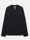 Wappen Shadow Project Mesh Long Sleeve T-Shirt Black - STONE ISLAND - BALAAN 2