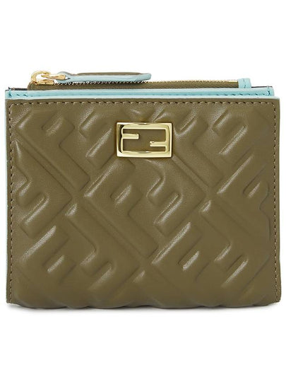 Wallet 8M0506AT00 F1PQH Green - FENDI - BALAAN 2