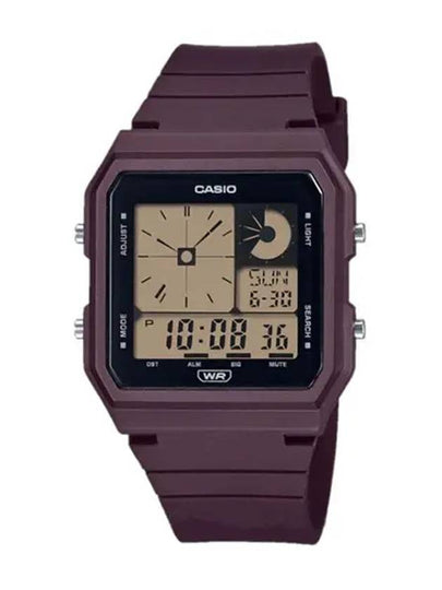 Resin Analog And Digital Watch Purple - CASIO - BALAAN 2