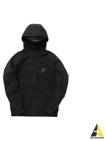 CP Company Metropolis Hooded Jacket Black 13CMSS007A 005086W - CP COMPANY - BALAAN 1