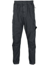 Wappen Patch Cargo Track Pants Grey - STONE ISLAND - BALAAN 3