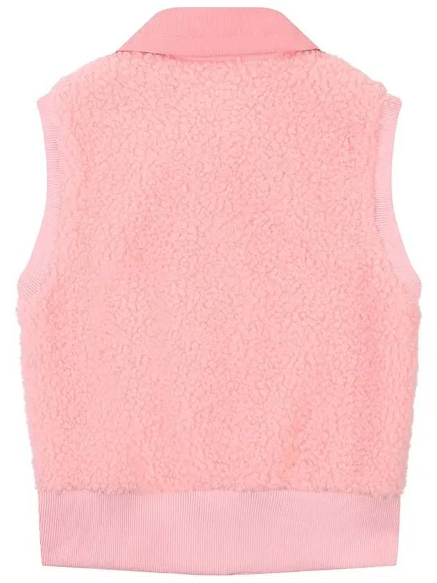 Golfwear Women's Boapolis Shearling Vest Pink - ONOFF - BALAAN 3