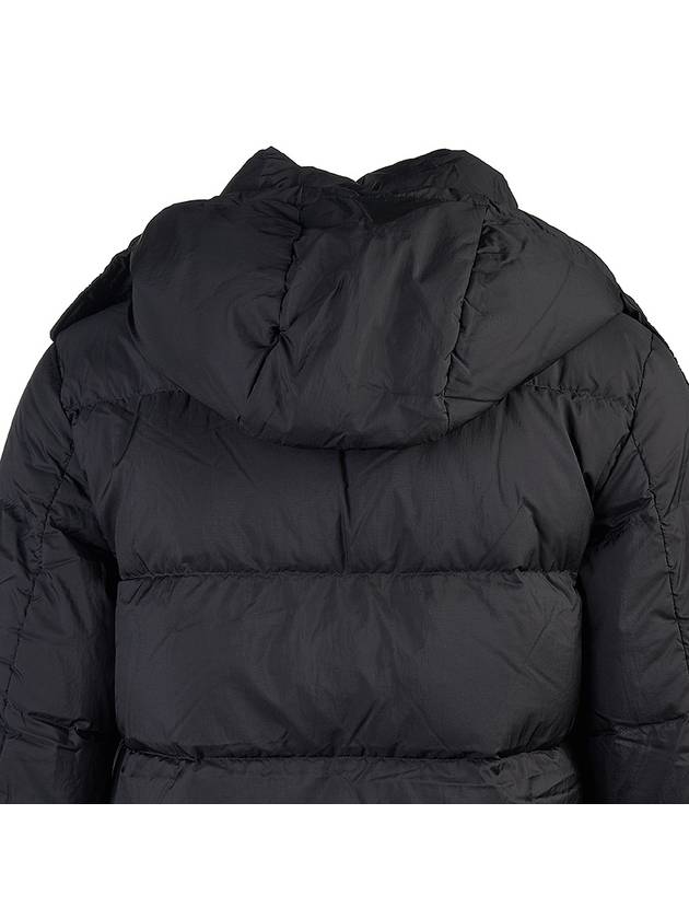 Midlayer Short Padded Down Jacket Black - TEN C - BALAAN 6