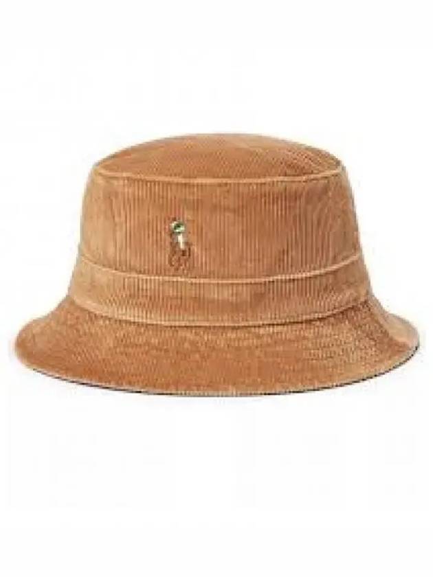 Corduroy bucket hat brown 1236883 - POLO RALPH LAUREN - BALAAN 1