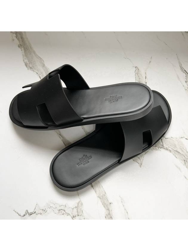 Izmir Sandals Noir - HERMES - BALAAN 5