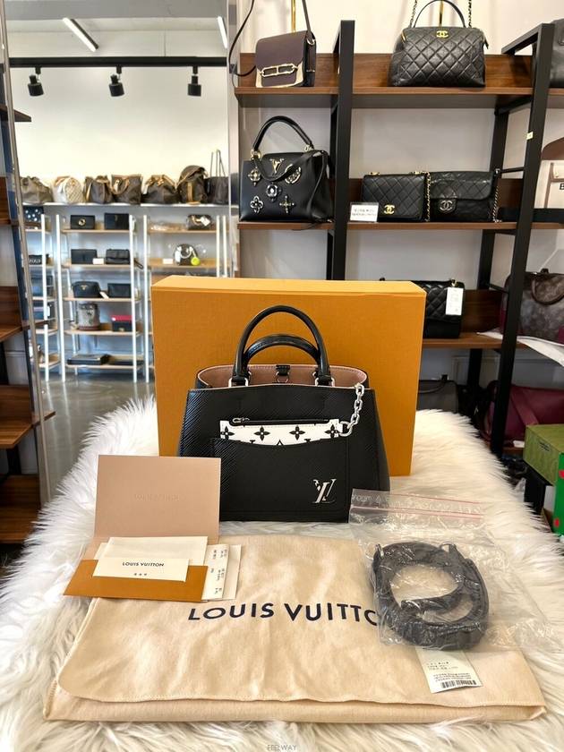 Daol Sangin Store Marel Tote Bag BB Epi Black M59952 Condition A 23 years - LOUIS VUITTON - BALAAN 2