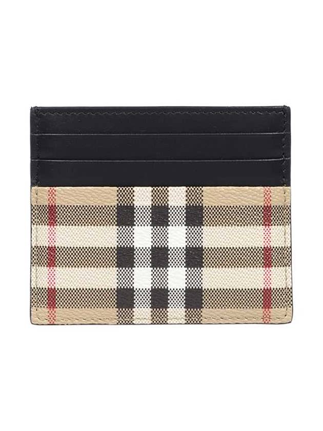checked leather card wallet bay - BURBERRY - BALAAN 2