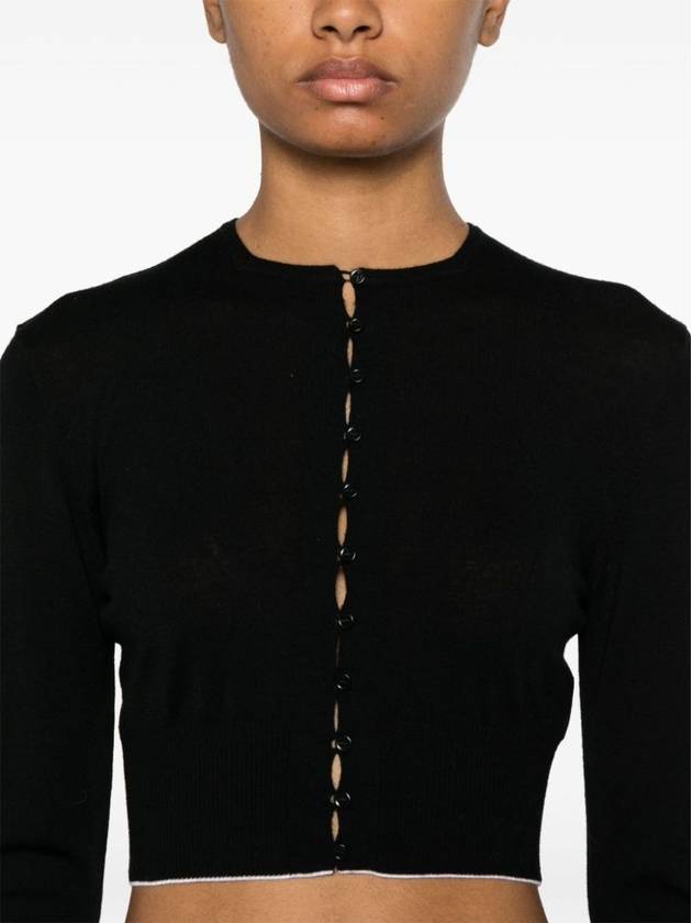 Spiaggia Cardigan Black - JACQUEMUS - BALAAN 5