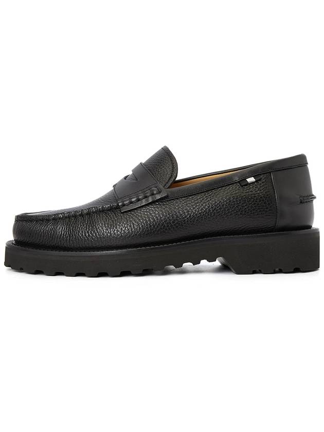 Noah Noah leather loafers black - BALLY - BALAAN.