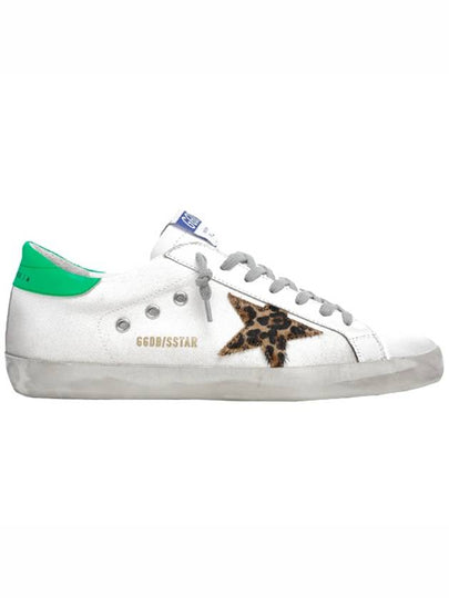 Superstar Classic Neon Tab Low Top Sneakers White - GOLDEN GOOSE - BALAAN 2