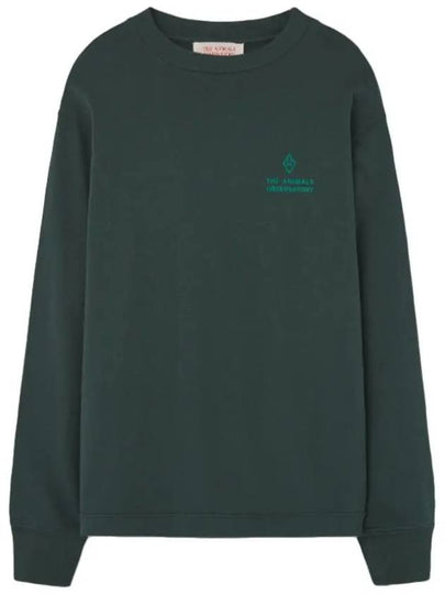 Kids Logo Sweatshirt Dark Green F24122 021GE - THE ANIMALS OBSERVATORY - BALAAN 2