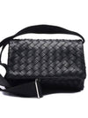 Intrecciato Small Cross Bag Black - BOTTEGA VENETA - BALAAN 2